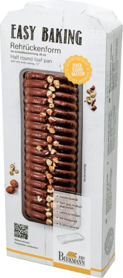Rehrückenform Easy Baking 30cm Mit Antihaftbeschichtung In Geschenkverpackung
